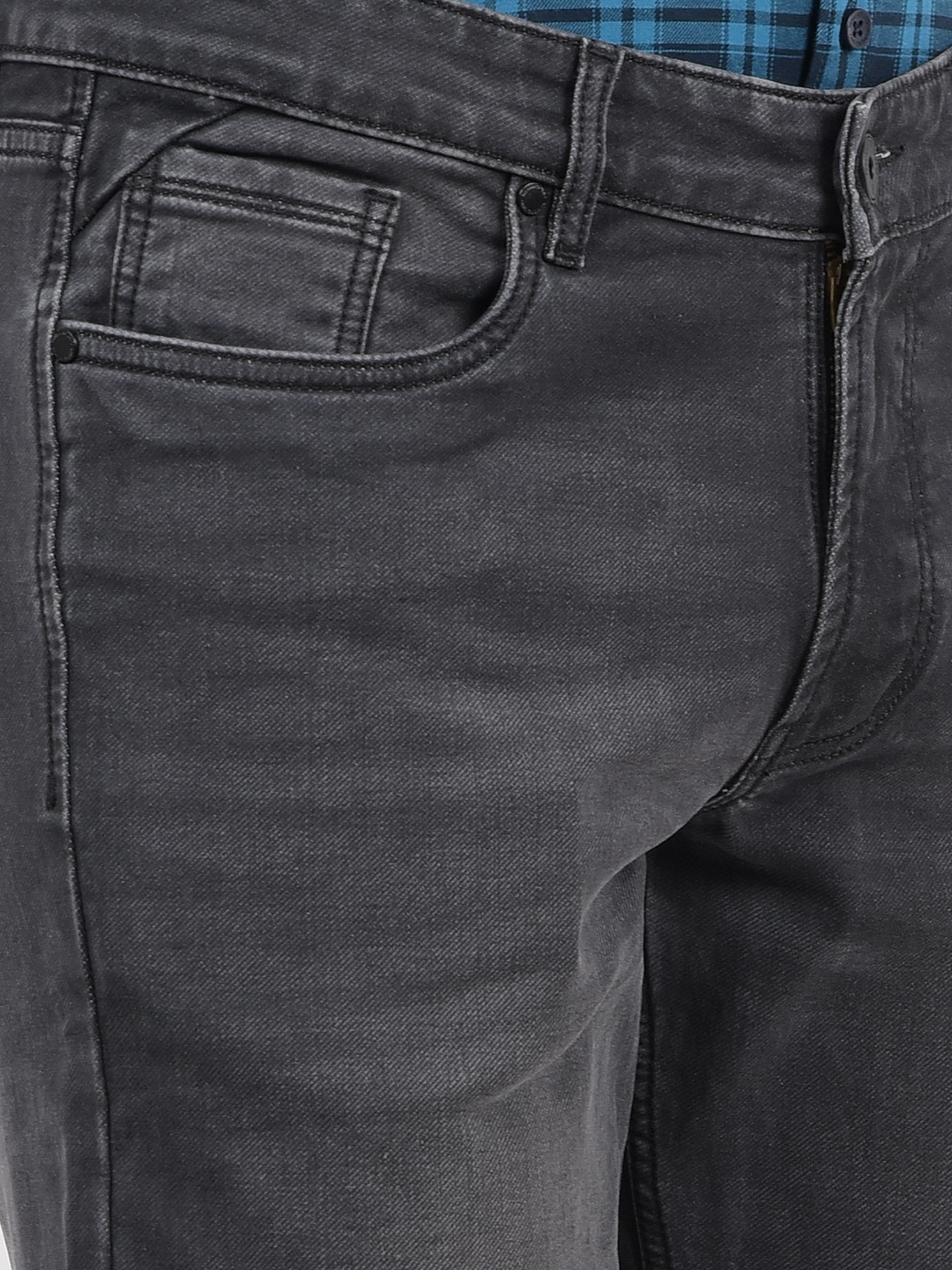 Numero Uno Men Solid Black Jeans
